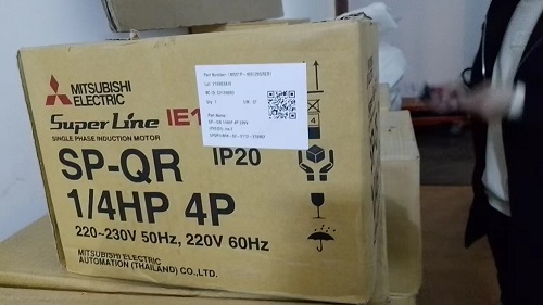 三菱SP-QR 0.2KW/220V.50HZ/4P 单相电机
