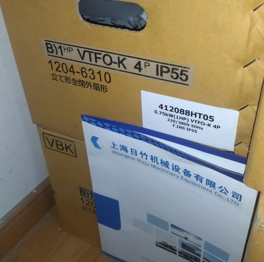 日立电机VTFO-K 0.75KW/220V.380V/4P