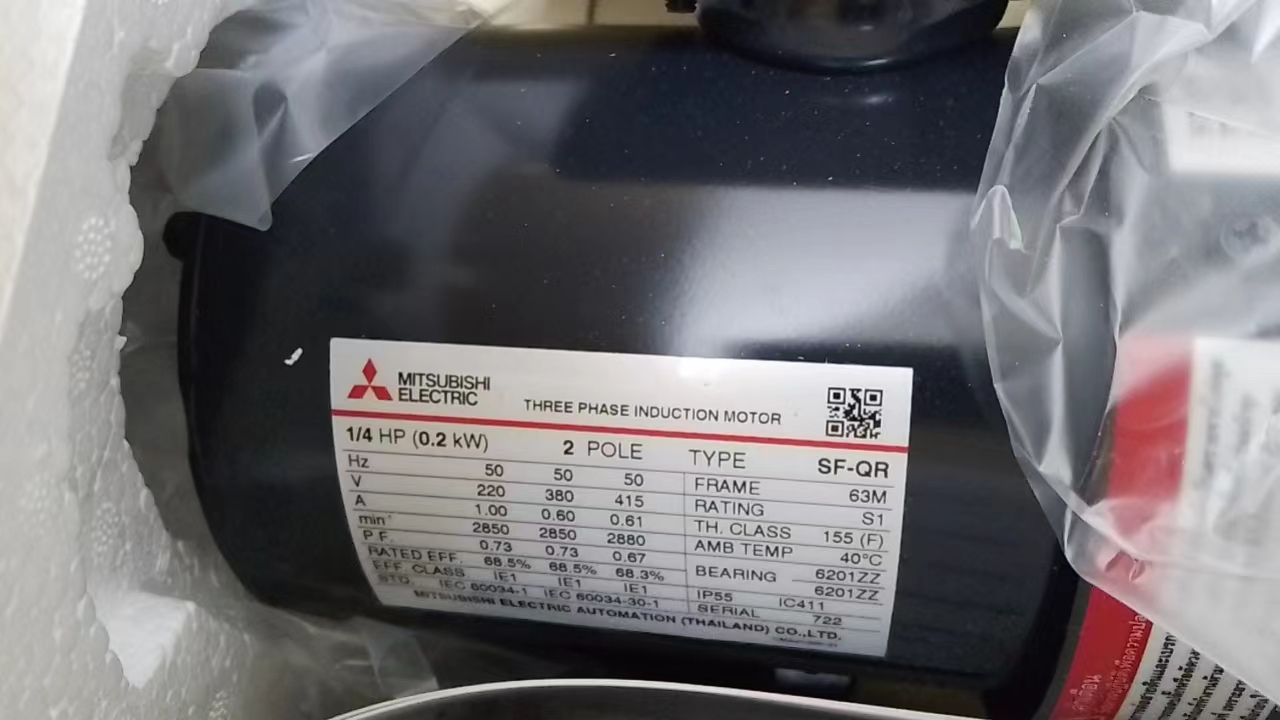 三菱SF-QR 0.2KW/220V.380V/2P
