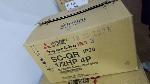 三菱SC-QR 0.4KW/220V.50HZ/4P 单相电机