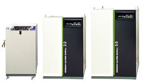 日立空压机HITACHI 涡旋空压机 SRL系列（0.75〜5.5KW）