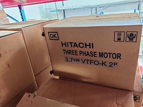 精准驱动，静谧高效 —— 日立VTFO-K系列立式法兰电机