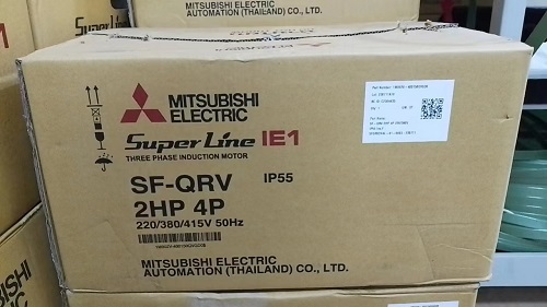 三菱SF-QRV 1.5KW立式电机，法兰安装，高效传动